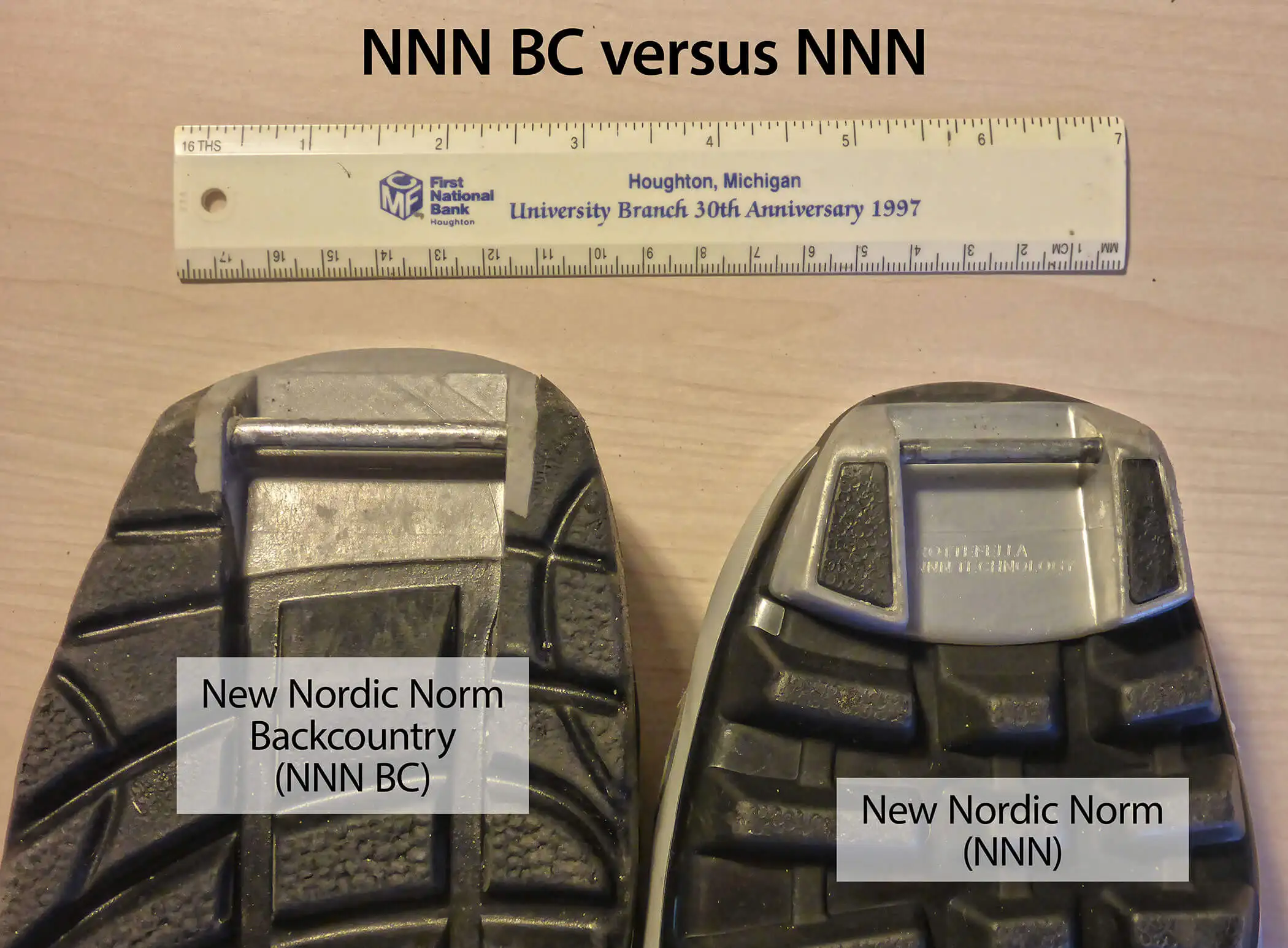 NNN vs NNN BC Bar Sizes