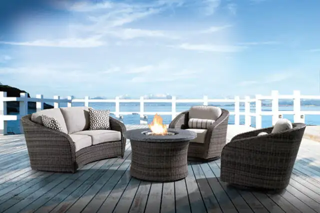Erwin and Sons outdoor wicker furniture Central Oregon