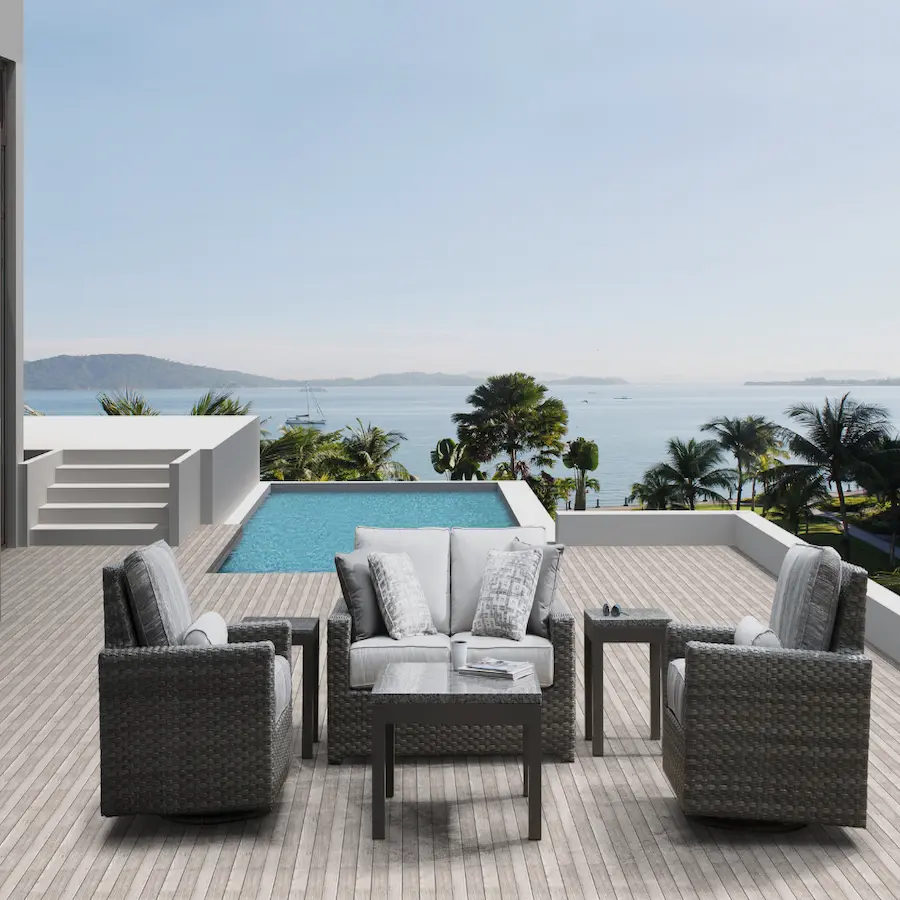Erwin Santacruz Swivel - Outdoor Furniture in Bend Oregon