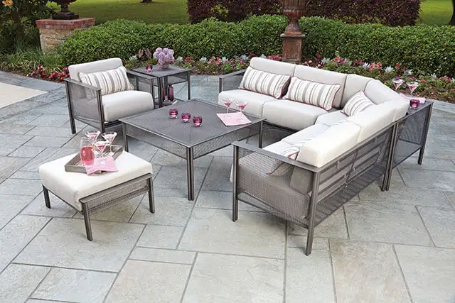 Woodard wrought iron outdoor furniture Oregon